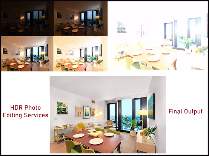 HDR Photo Editing Services. Let