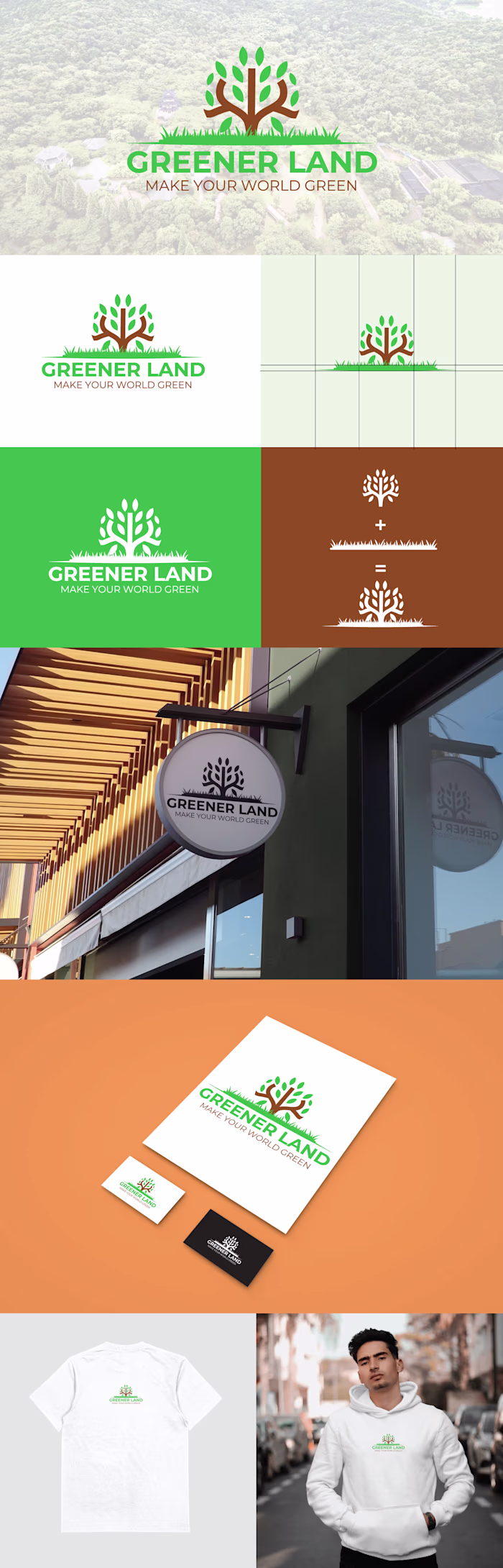 Greener Land Branding