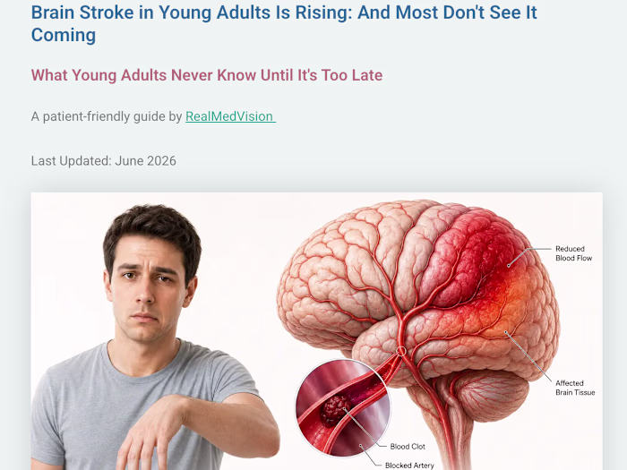 Most people think stroke only