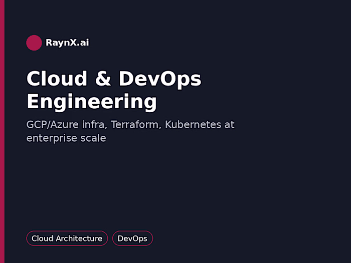 Cloud & DevOps Engineering — Multi-Cloud Infrastructure