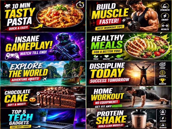 High-Converting YouTube Thumbnails That Get