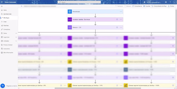 Developed an RPA in Power
