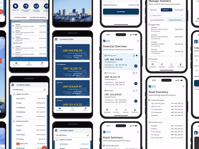 Commercial Bank App UX Audit & Redesign