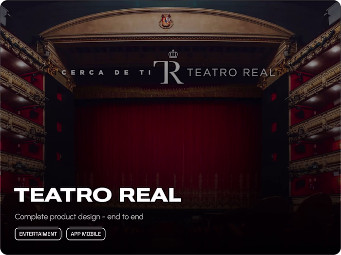 Teatro Real Madrid - App for tickets