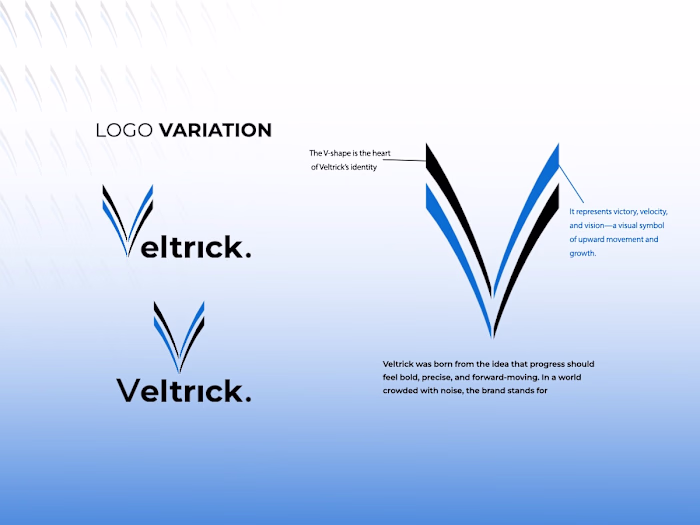 Veltrick — Modern Brand Identity & Logo Design