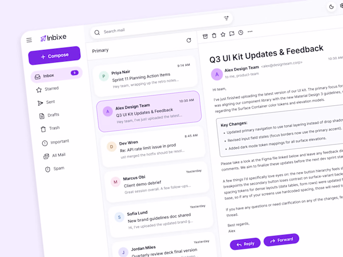 📧 Inbixe | Email Client