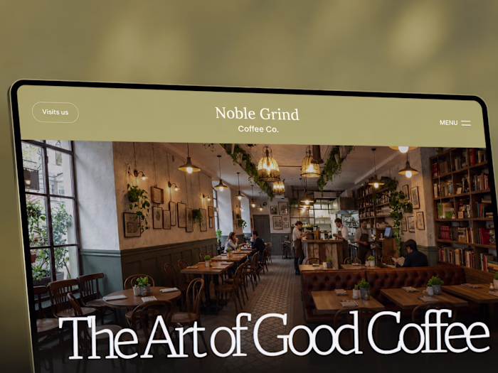 Noble Grind | Coffee store