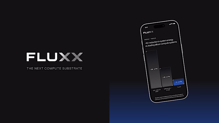 Fluxx: Deep Tech Landing Page, Investor-Ready