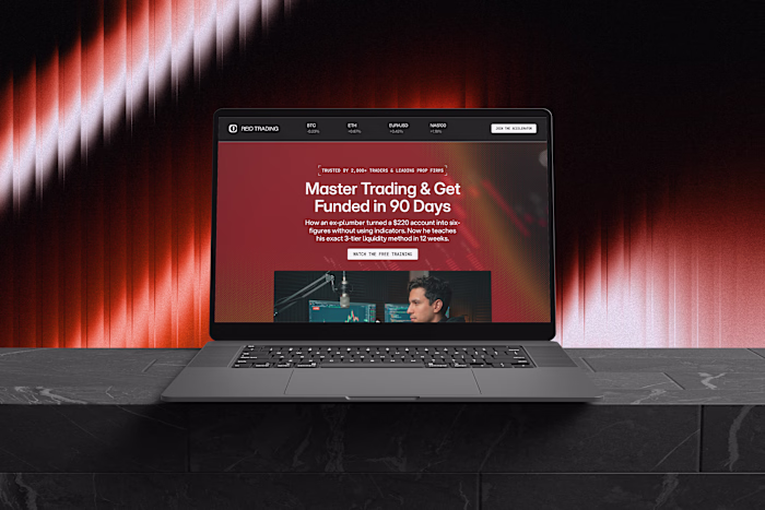 VSL Landingpage for a Trading Coach