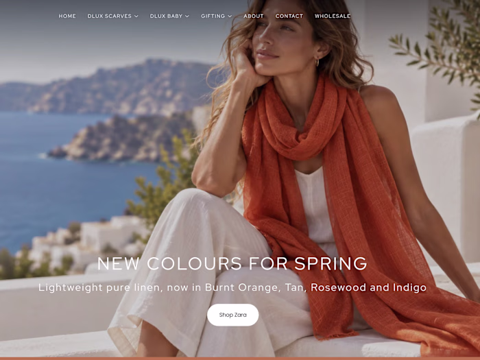 Ecommerce Site Redesign for DLUX