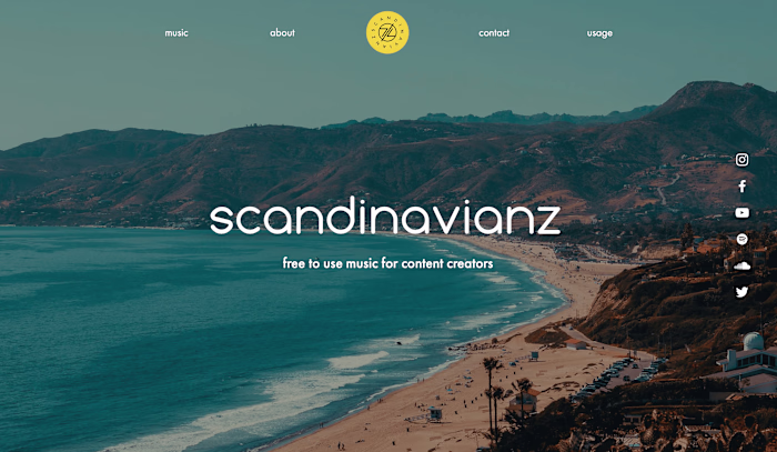 Brand & Web Design for DJ and Producent Duo Scandinavianz