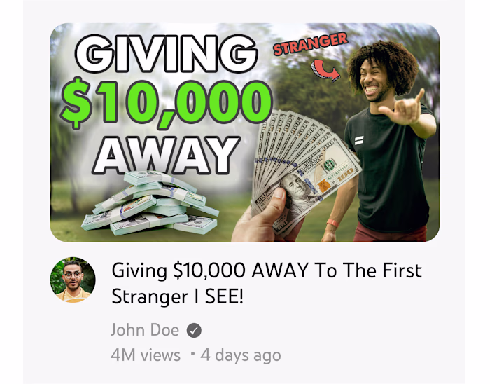 YouTube Thumbnail Project
