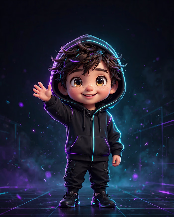 Character Name: Neo Kid
The character stands