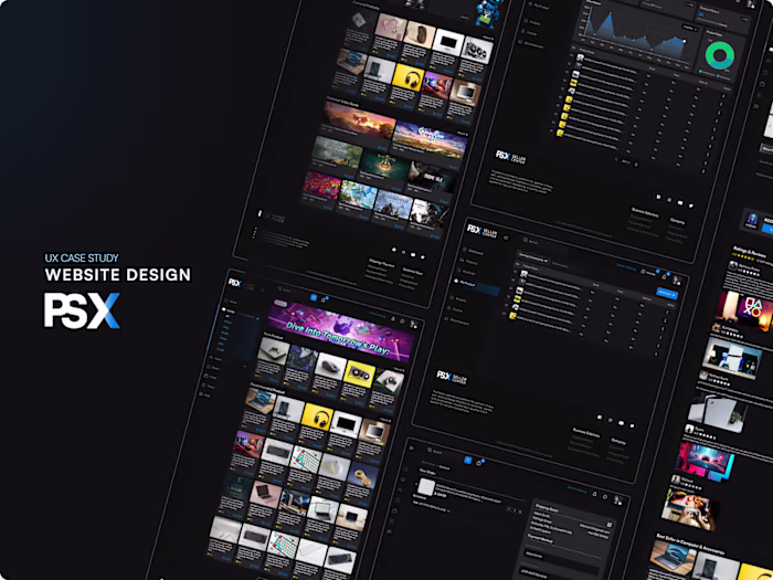Game Store Website Design