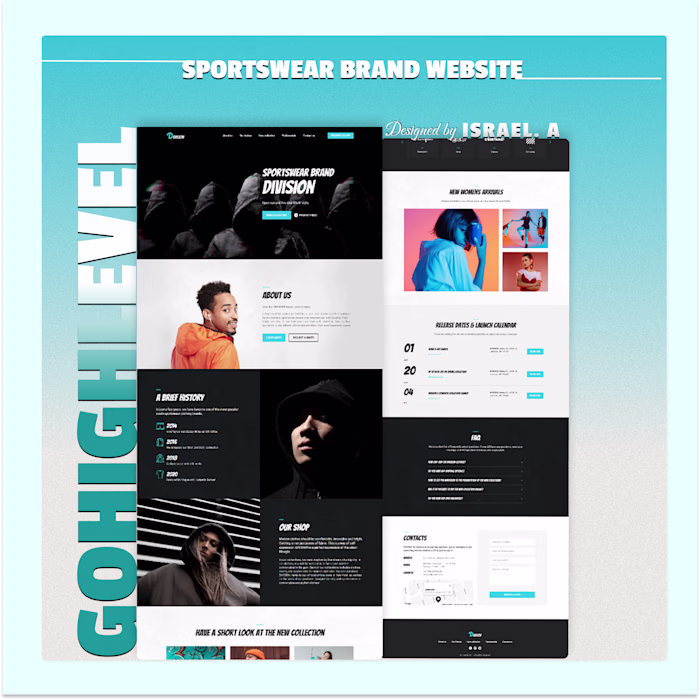 GOHIGHLEVEL | Sportswear E-Commerce Website