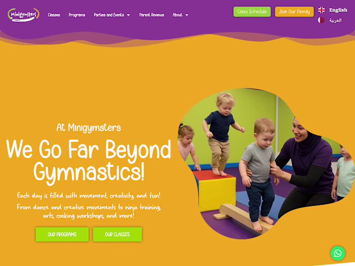 Bilingual SEO Enhancement for Minigymsters
