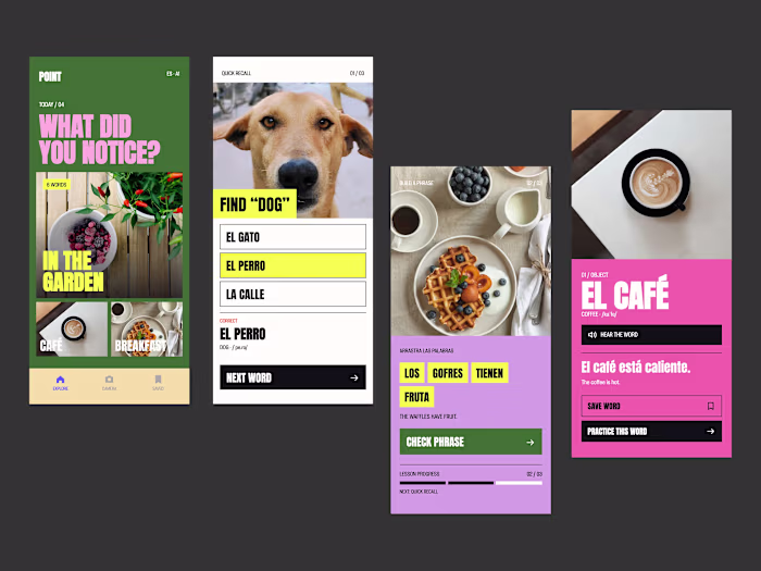 POINT: Photo-Based Language Learning App