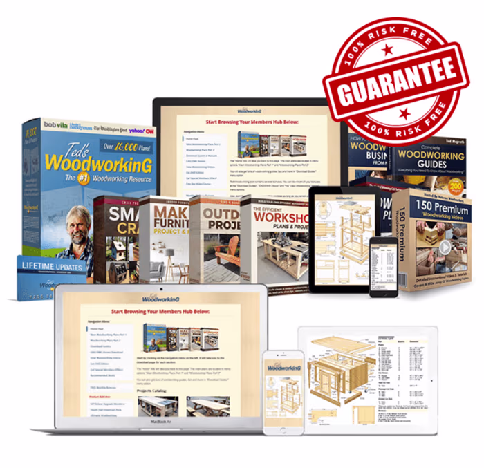 Ted's Woodworking Plans (SCAM or LEGIT) - Is It Good!