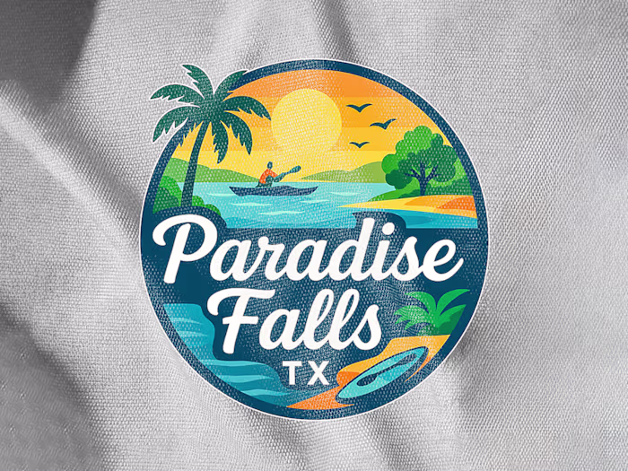 Paradise Falls Logo