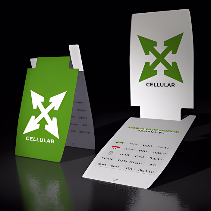Die Cut Phone Cards