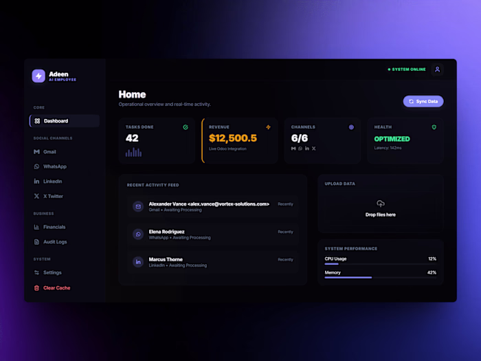 AI Employee: Email, WhatsApp & Invoices on Autopilot