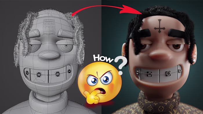 Stylized Character In Blender 3D