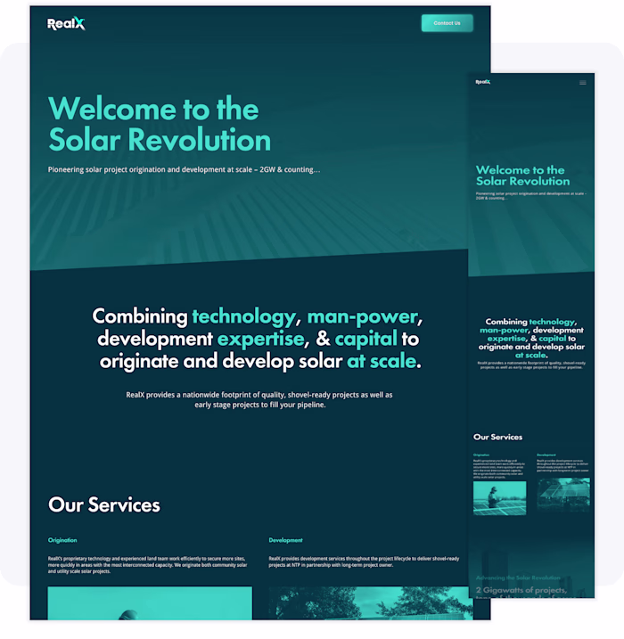 RealX Ventures | Web Design & Branding