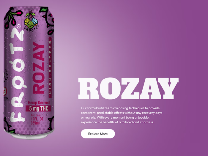 Ui/UX Design For Frootz Brand 