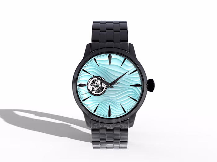 :This conceptual luxury watch was