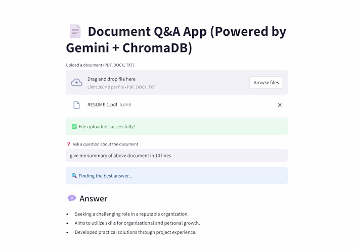 Showcase of AI-Powered Projects
