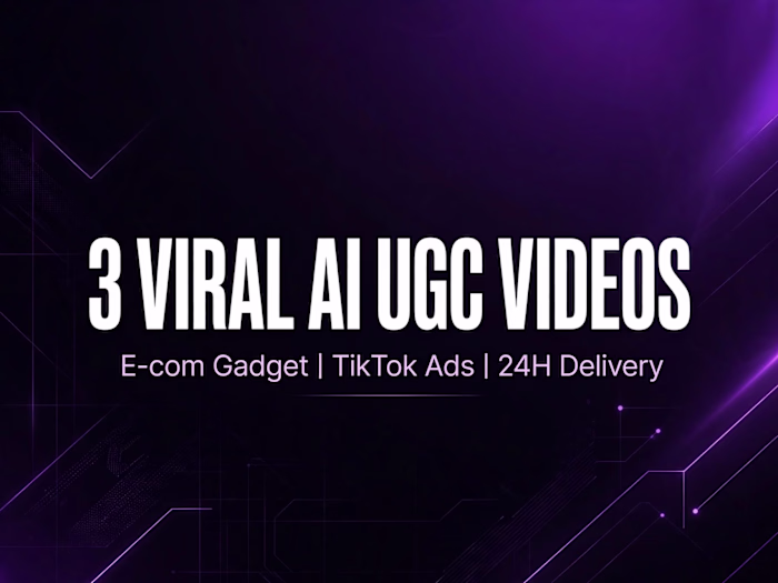 Viral AI UGC for E-com Gadget - TikTok Ad (102K Views)