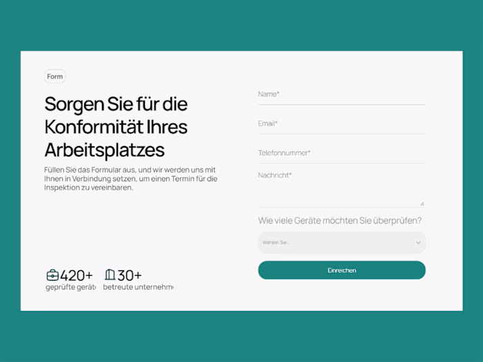 Landing page design and development for PlugSafe 