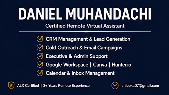 Virtual Assistance for Executive Efficiency