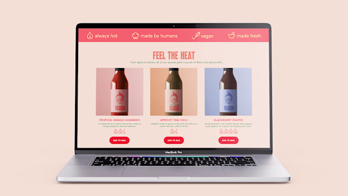 Blush Hot Sauce 