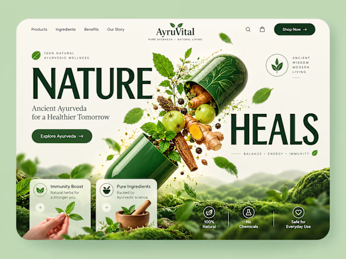 AyruVital — Premium Ayurvedic Wellness