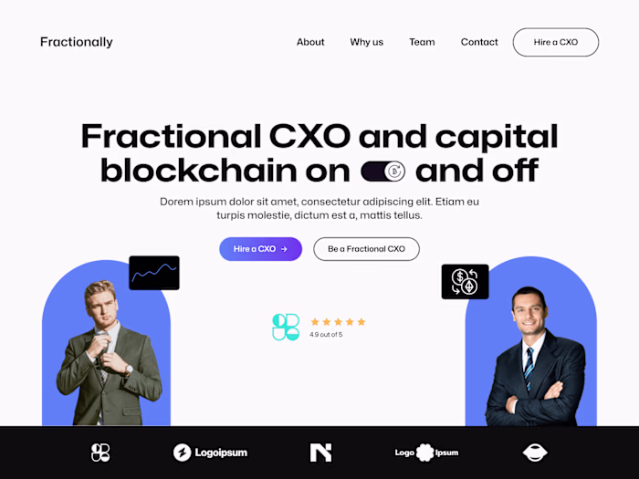 Fractional CXO - Design Review & Redesign