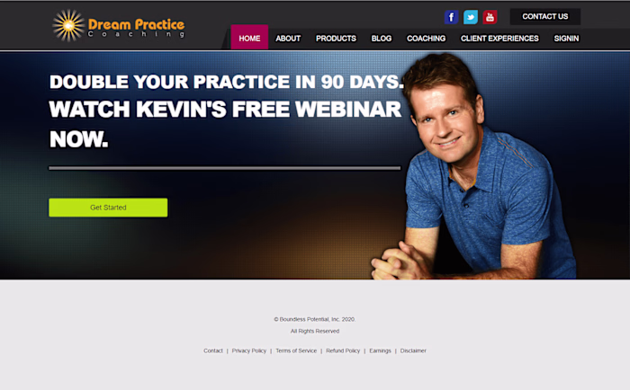 Coaching Website