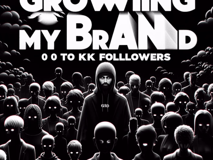 Growing My Brand from 0 to 10k Followers