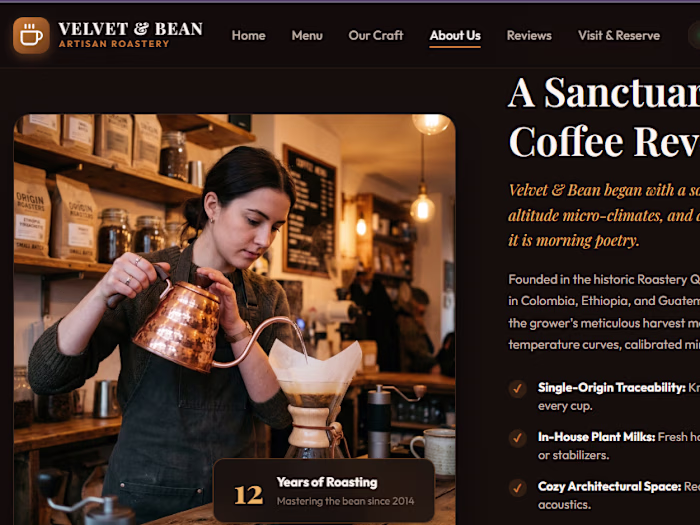 Artisan Roastery & Coffee Bar