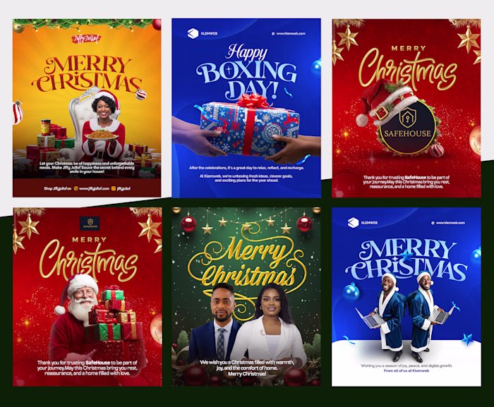 As a social media designer seasons like this are quite busy ...
