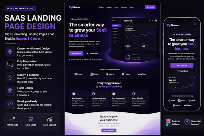 SaaS Landing Page Design

Need a
