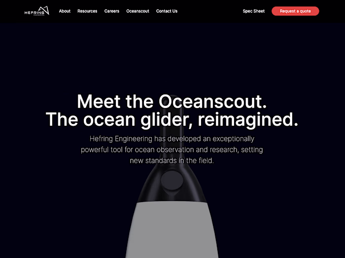 Ocean Scout Product Page