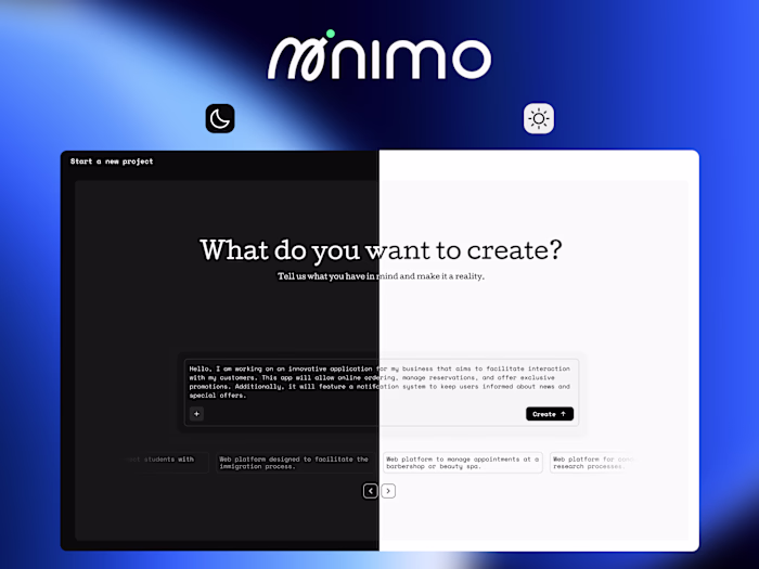 minimo: AI-Powered Prototyping Tool for Students