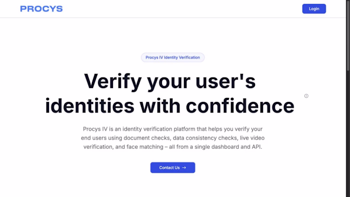 Procys | Production document AI and identity verification