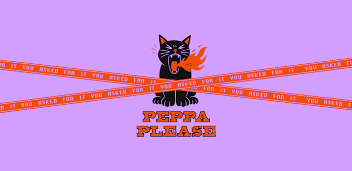 Peppa Please Hot Sauce Branding