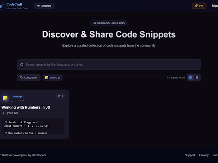 Code Craft