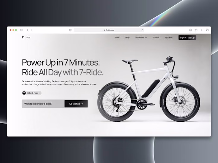 Website Hero Section Design