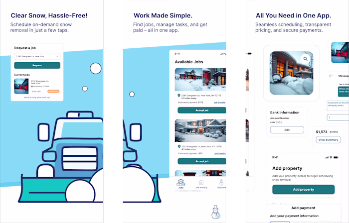 Designing a Bold MVP for Snow Removal on Demand