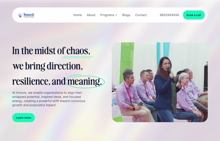Website redesign from scratch:

1. Rethinking