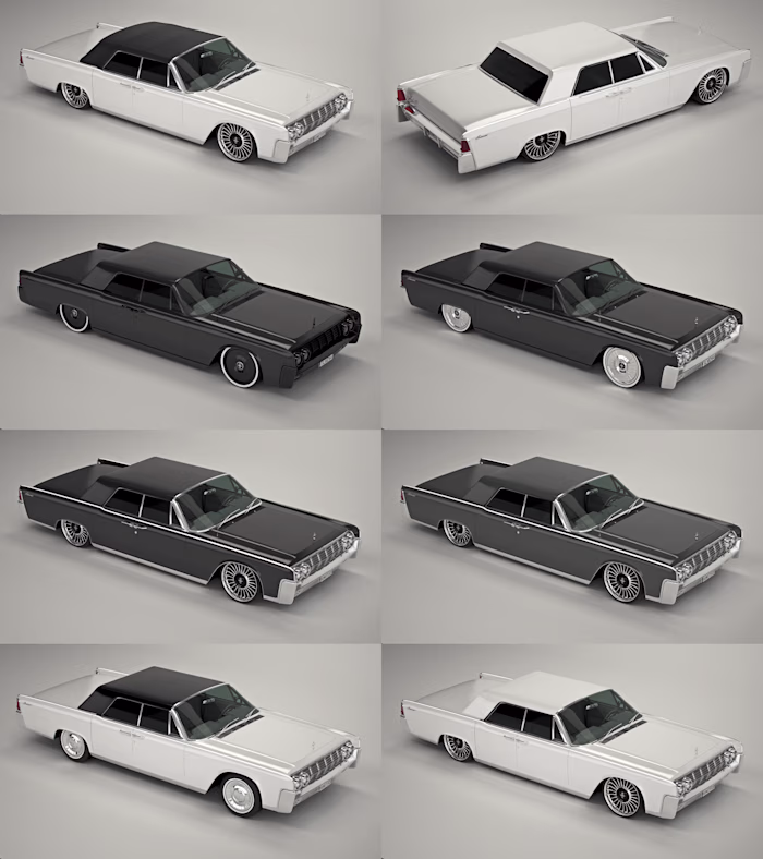 Custom Lincoln Continental Design Styles.